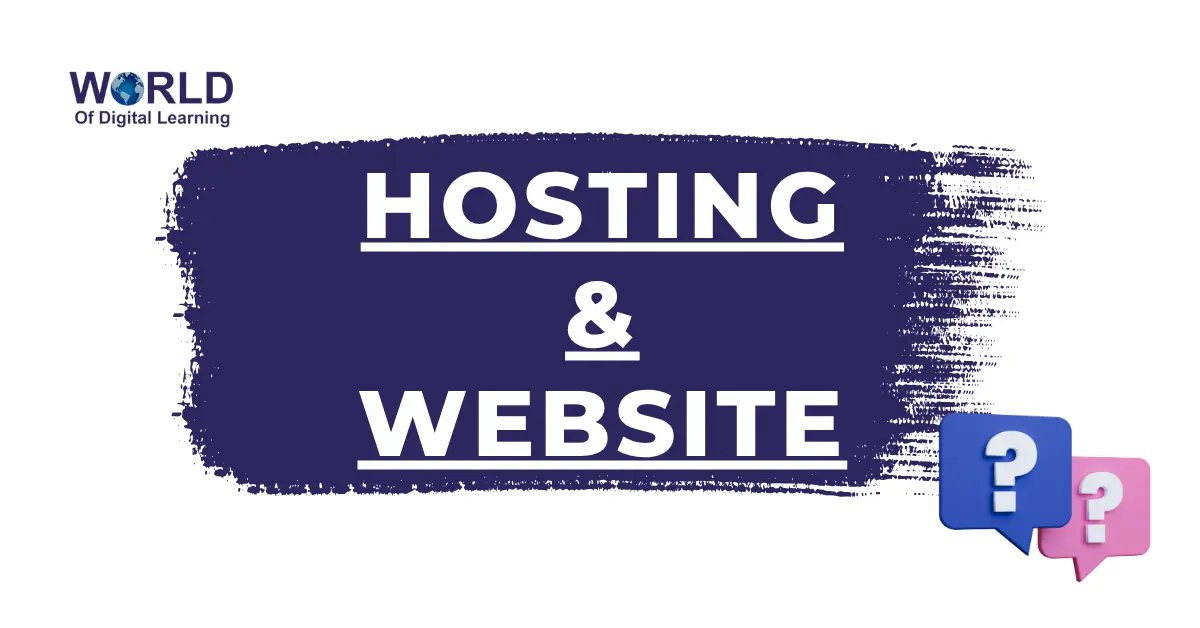 hosting & website